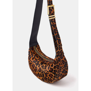 Mint Velvet Leopard Print Sling Bag